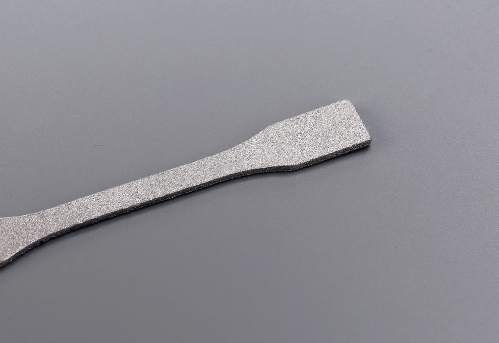 glass bead blasted 3d printed aluminum